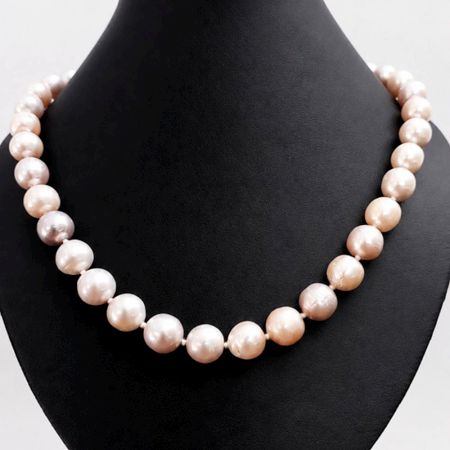 Handcrafted AAA Baroque Freshwater Pearl Necklace